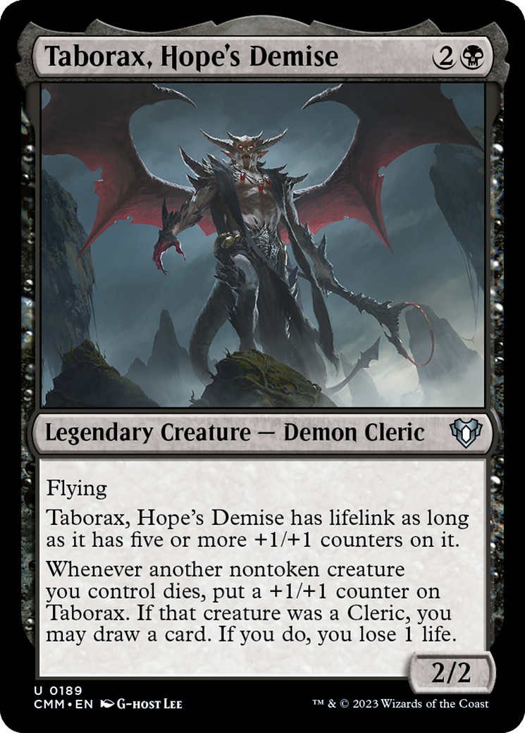 Taborax, Hope's Demise [Commander Masters] | Silver Goblin