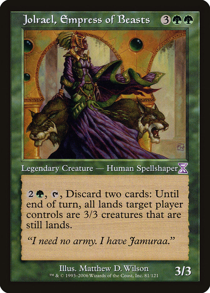 Jolrael, Empress of Beasts [Time Spiral Timeshifted] | Silver Goblin