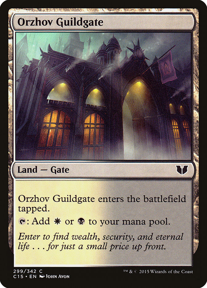 Orzhov Guildgate [Commander 2015] | Silver Goblin