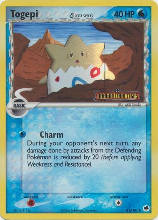 Togepi (41/101) (Delta Species) (Stamped) [EX: Dragon Frontiers] | Silver Goblin