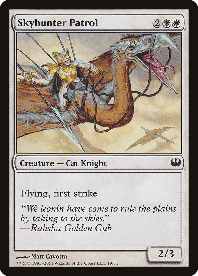 Skyhunter Patrol [Duel Decks: Knights vs. Dragons] | Silver Goblin