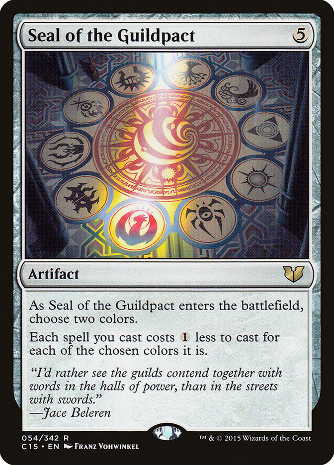 Seal of the Guildpact [Commander 2015] | Silver Goblin