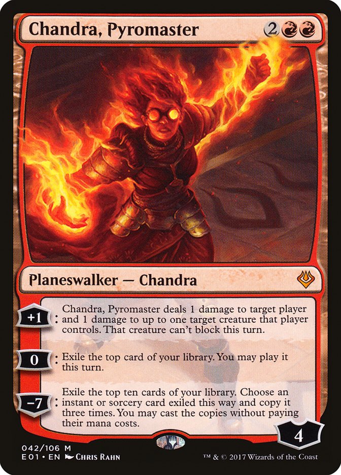 Chandra, Pyromaster [Archenemy: Nicol Bolas] | Silver Goblin