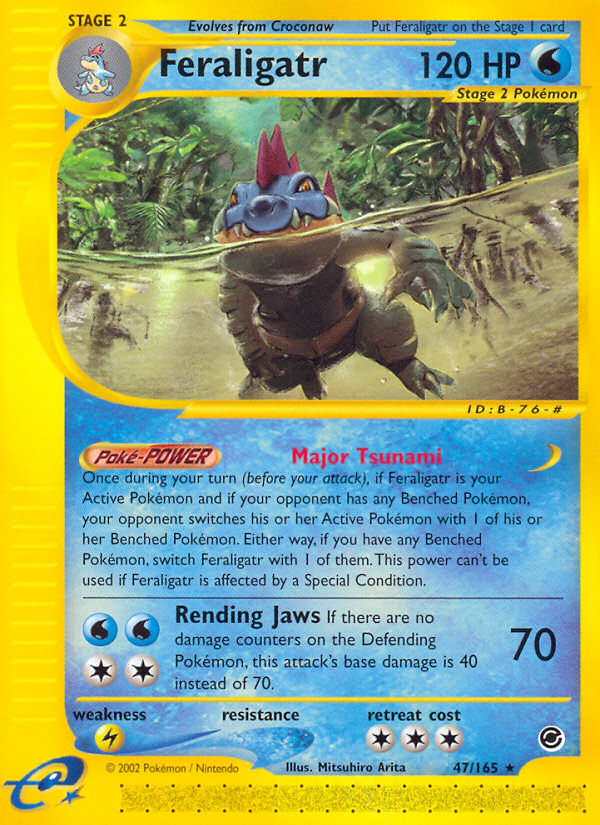 Feraligatr (47/165) [Expedition: Base Set] | Silver Goblin