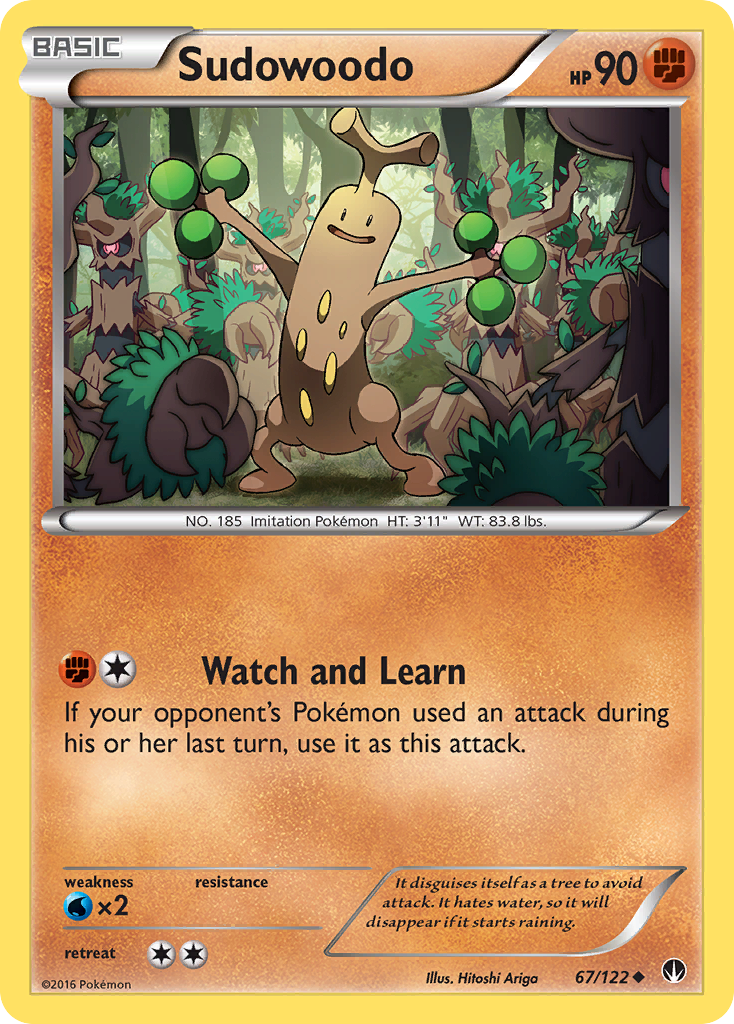 Sudowoodo (67/122) [XY: BREAKpoint] | Silver Goblin