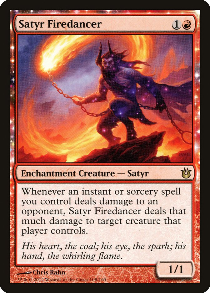 Satyr Firedancer [Born of the Gods] | Silver Goblin