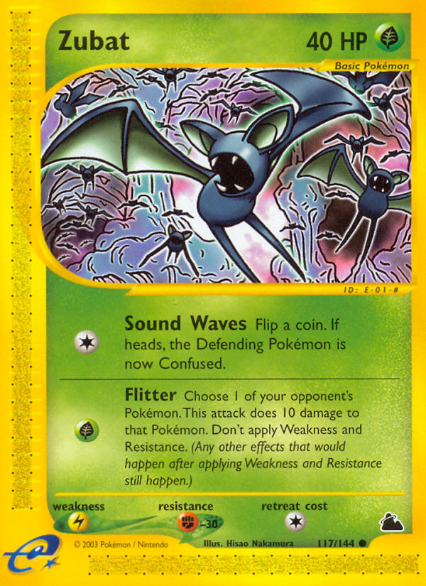 Zubat (117/144) [Skyridge] | Silver Goblin