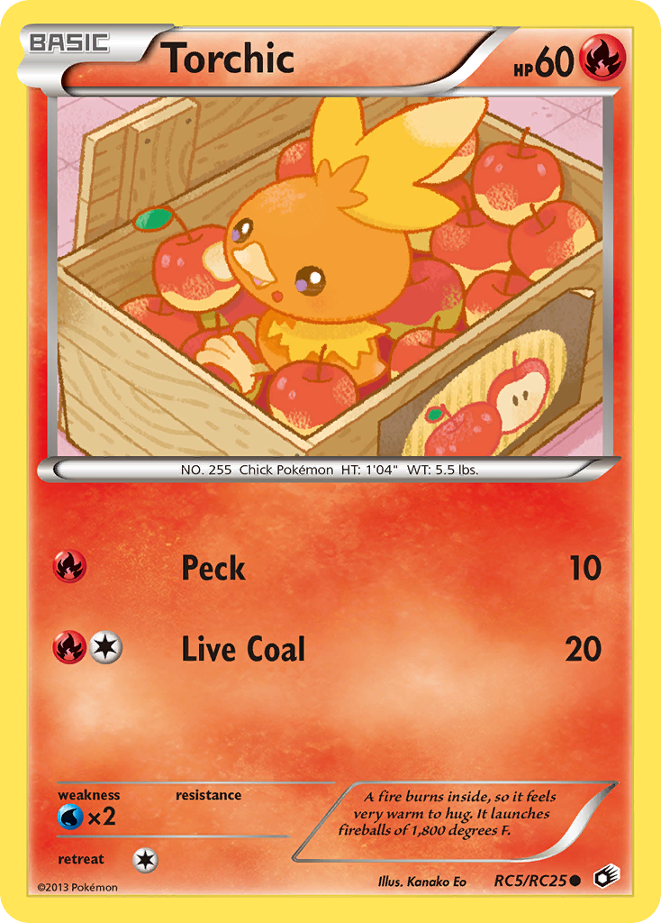 Torchic (RC5/RC25) [Black & White: Legendary Treasures] | Silver Goblin