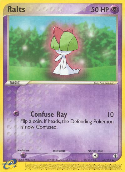 Ralts (66/109) [EX: Ruby & Sapphire] | Silver Goblin