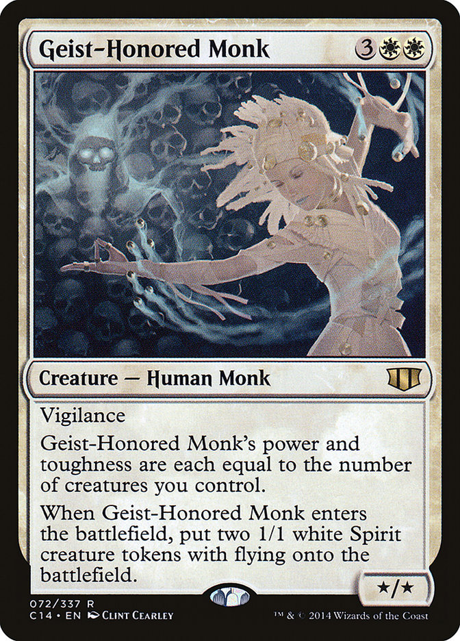 Geist-Honored Monk [Commander 2014] | Silver Goblin