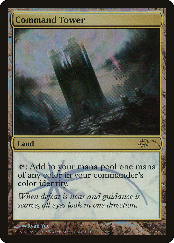 Command Tower [Judge Gift Cards 2012] | Silver Goblin