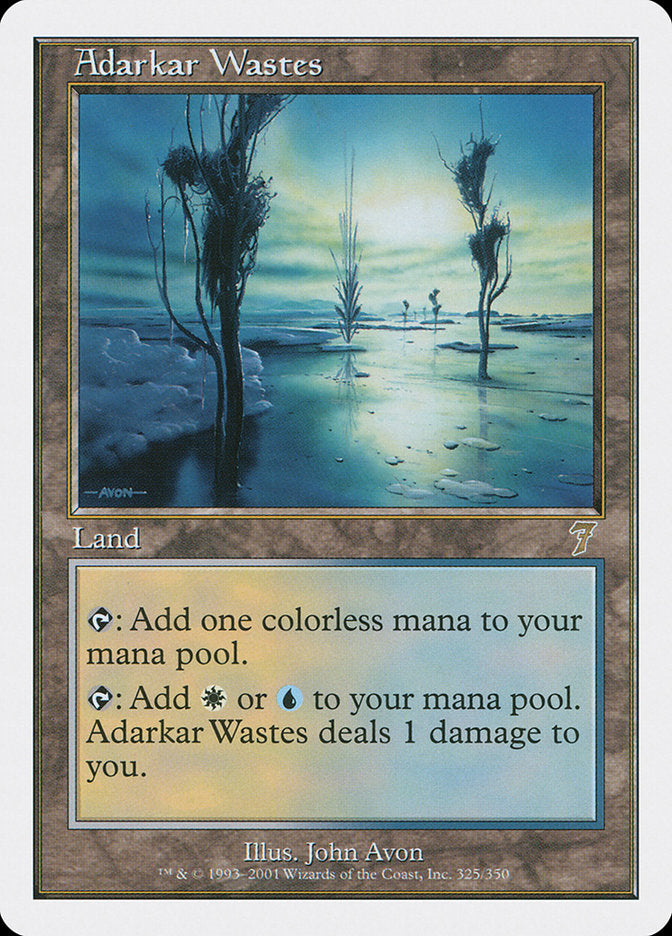 Adarkar Wastes [Seventh Edition] | Silver Goblin