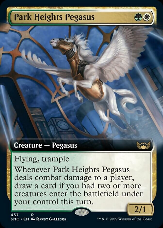 Park Heights Pegasus (Extended Art) [Streets of New Capenna] | Silver Goblin