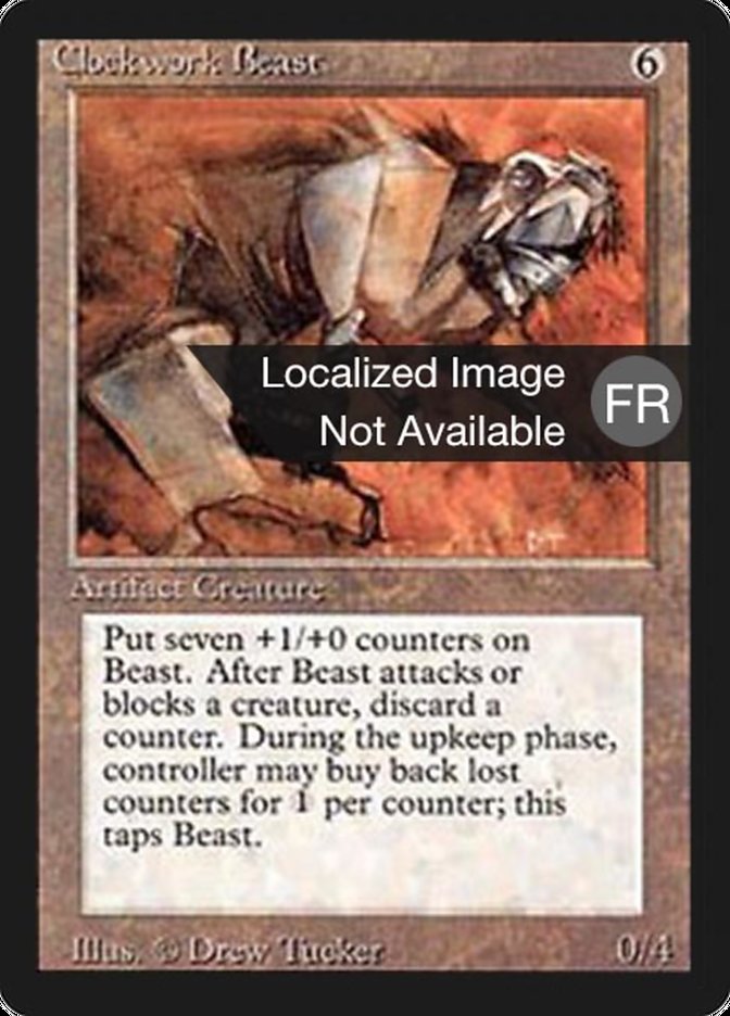 Clockwork Beast [Foreign Black Border] | Silver Goblin