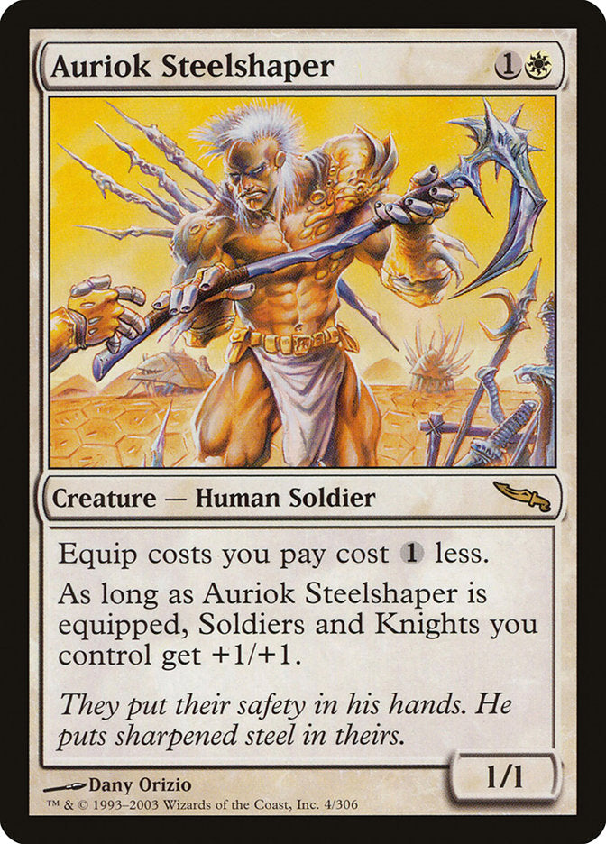 Auriok Steelshaper [Mirrodin] | Silver Goblin