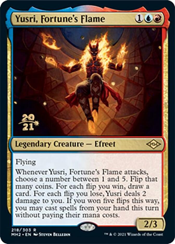 Yusri, Fortune's Flame [Modern Horizons 2 Prerelease Promos] | Silver Goblin