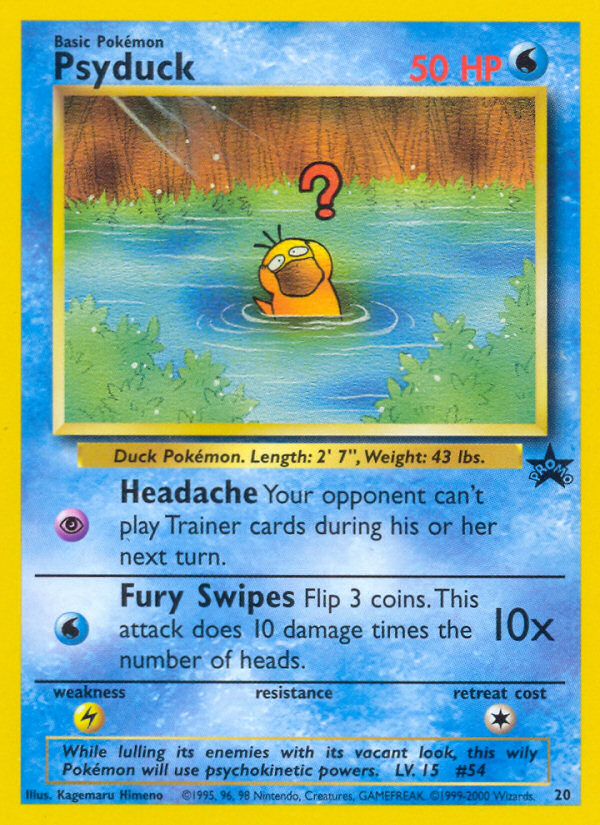 Psyduck (20) [Wizards of the Coast: Black Star Promos] | Silver Goblin