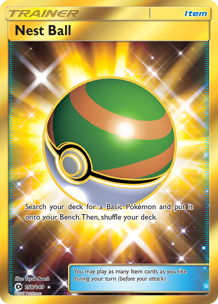 Nest Ball (158/149) [Sun & Moon: Base Set] | Silver Goblin