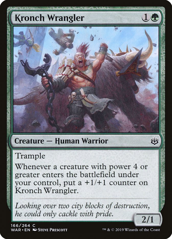 Kronch Wrangler [War of the Spark] | Silver Goblin