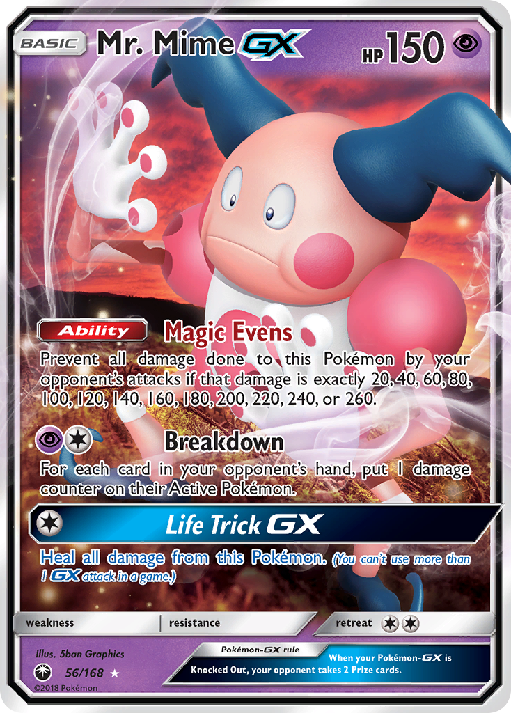 Mr. Mime GX (56/168) [Sun & Moon: Celestial Storm] | Silver Goblin