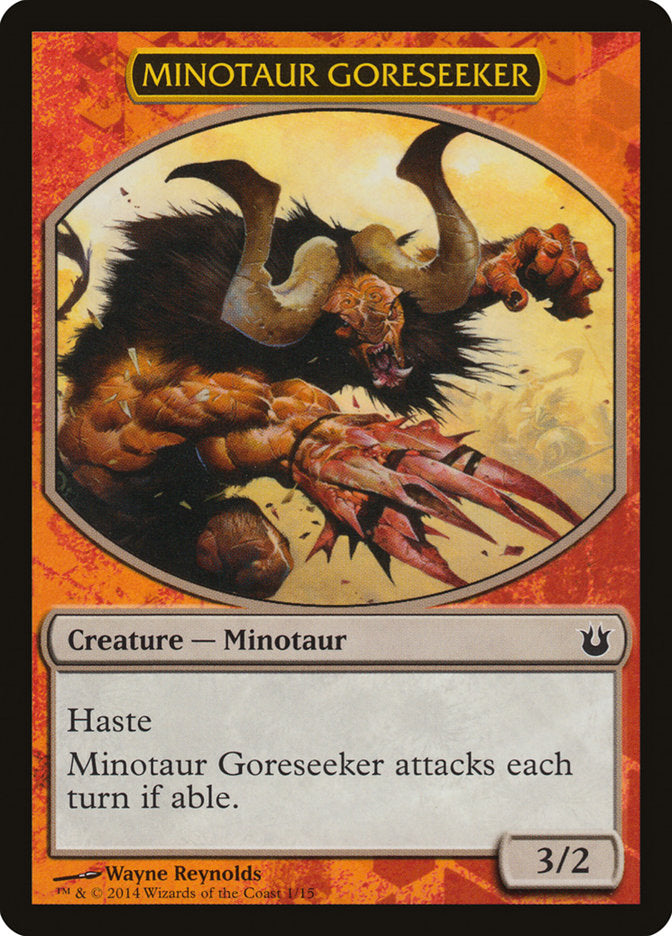 Minotaur Goreseeker [Born of the Gods Battle the Horde] | Silver Goblin