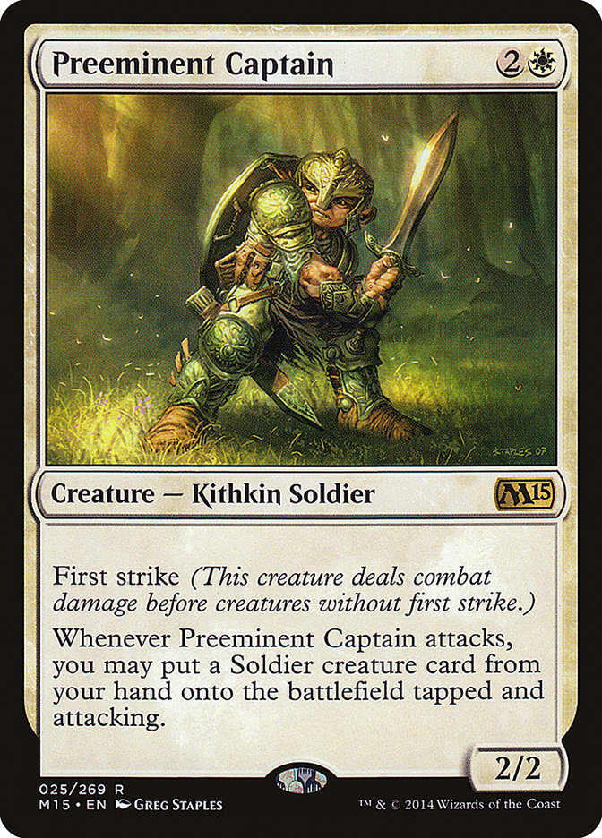 Preeminent Captain [Magic 2015] | Silver Goblin