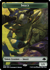 Insect // Sheep Double-Sided Token [Dominaria Remastered Tokens] | Silver Goblin