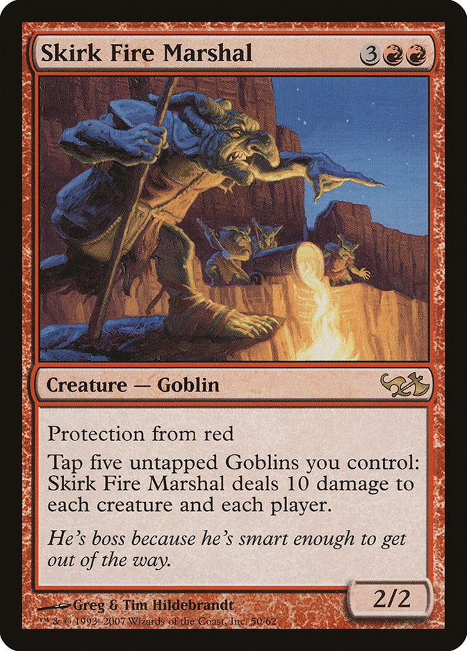 Skirk Fire Marshal [Duel Decks: Elves vs. Goblins] | Silver Goblin