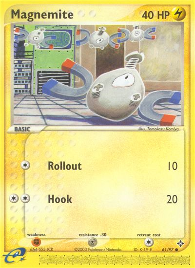 Magnemite (61/97) [EX: Dragon] | Silver Goblin