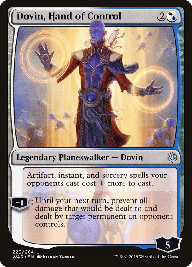 Dovin, Hand of Control [War of the Spark] | Silver Goblin