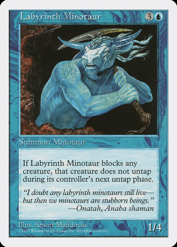 Labyrinth Minotaur [Fifth Edition] | Silver Goblin