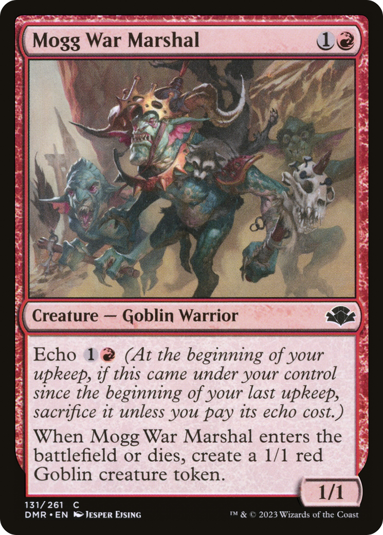 Mogg War Marshal [Dominaria Remastered] | Silver Goblin