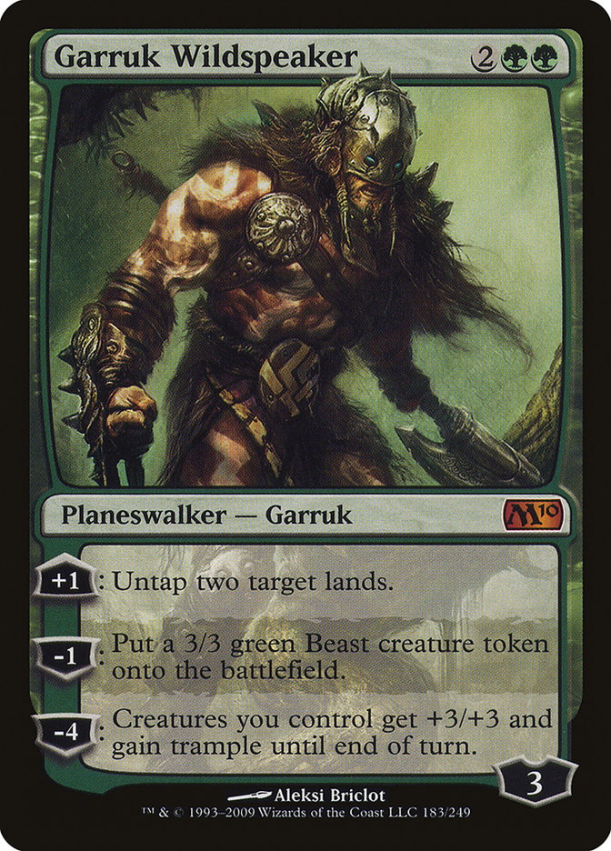 Garruk Wildspeaker [Magic 2010] | Silver Goblin
