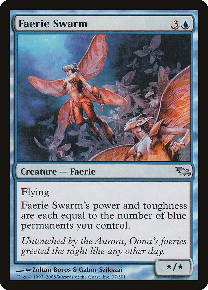 Faerie Swarm [Shadowmoor] | Silver Goblin