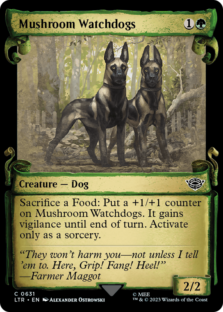 Mushroom Watchdogs [The Lord of the Rings: Tales of Middle-Earth Showcase Scrolls] | Silver Goblin