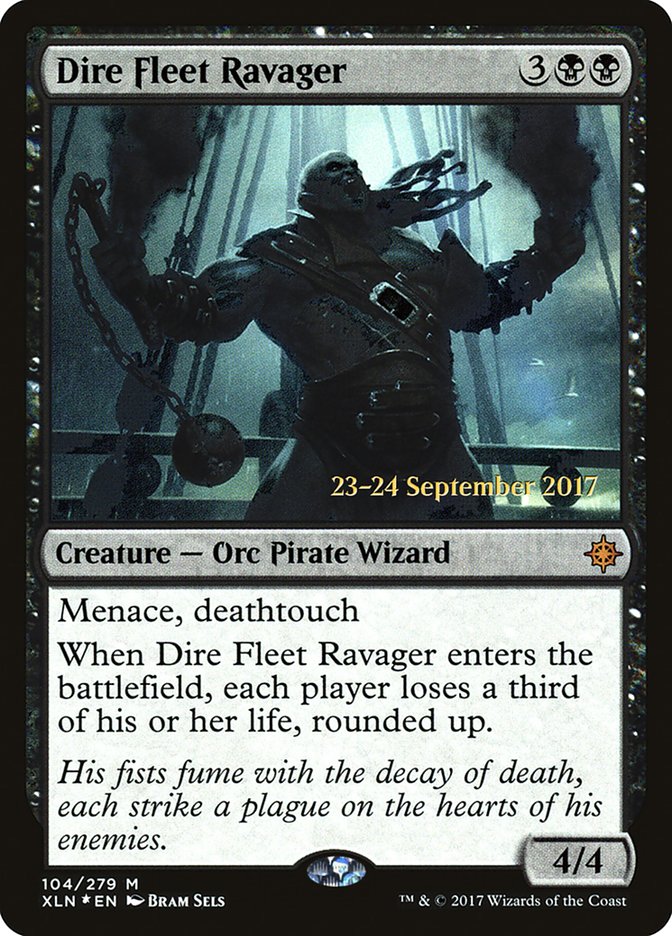 Dire Fleet Ravager [Ixalan Prerelease Promos] | Silver Goblin