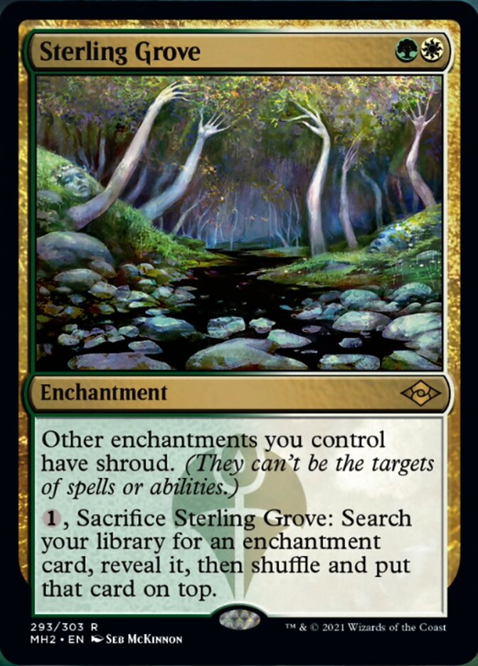 Sterling Grove (Foil Etched) [Modern Horizons 2] | Silver Goblin