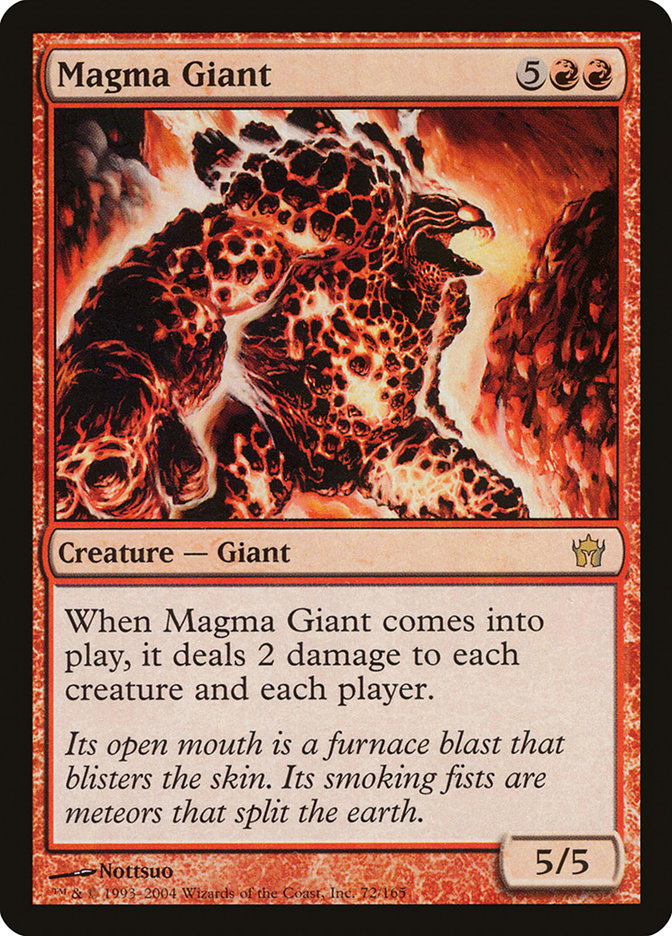 Magma Giant [Fifth Dawn] | Silver Goblin