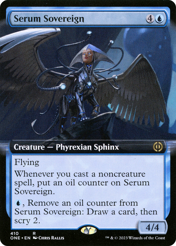 Serum Sovereign (Extended Art) [Phyrexia: All Will Be One] | Silver Goblin