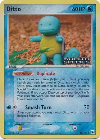 Ditto (40/113) (Stamped) [EX: Delta Species] | Silver Goblin