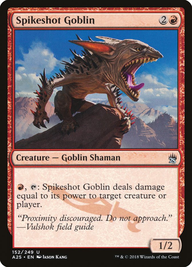 Spikeshot Goblin [Masters 25] | Silver Goblin