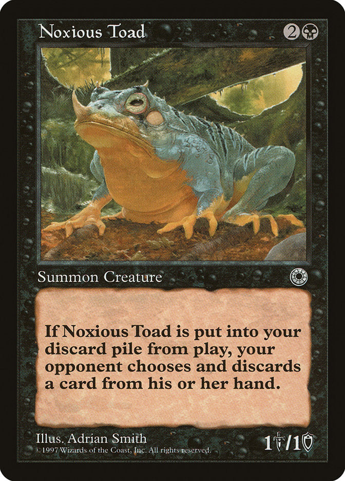 Noxious Toad [Portal] | Silver Goblin