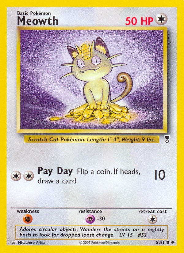 Meowth (53/110) [Legendary Collection] | Silver Goblin