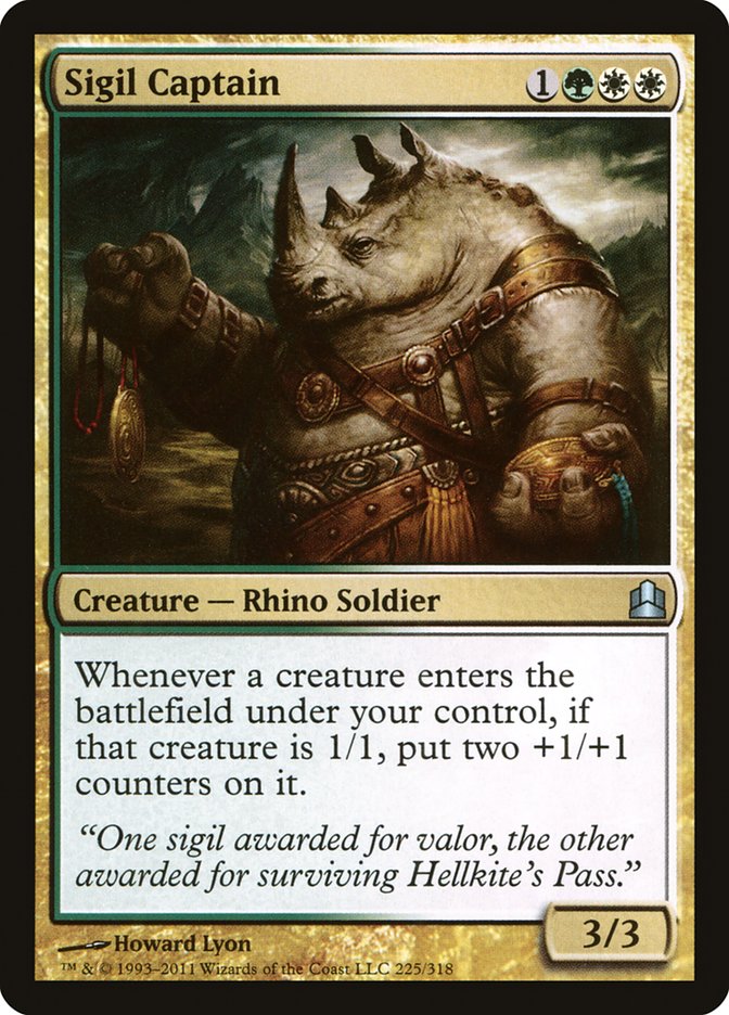 Sigil Captain [Commander 2011] | Silver Goblin