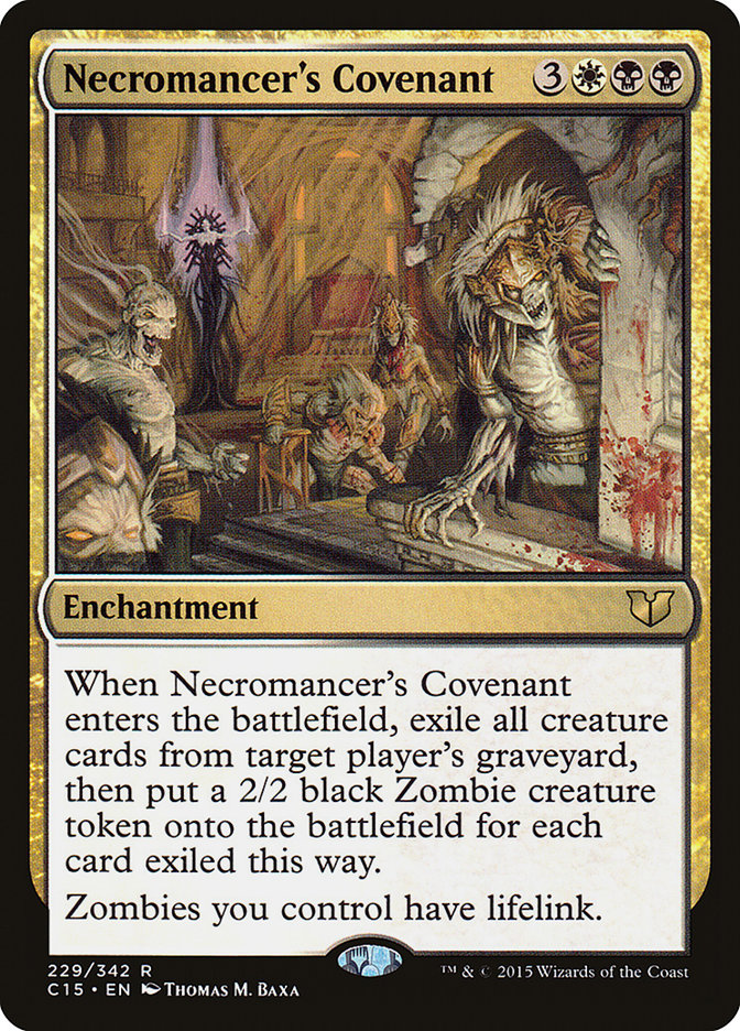 Necromancer's Covenant [Commander 2015] | Silver Goblin