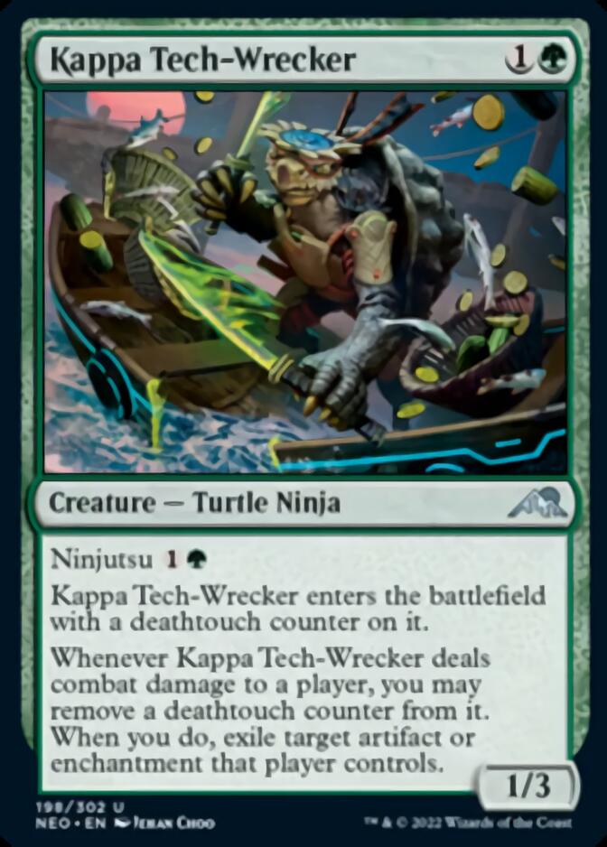 Kappa Tech-Wrecker [Kamigawa: Neon Dynasty] | Silver Goblin