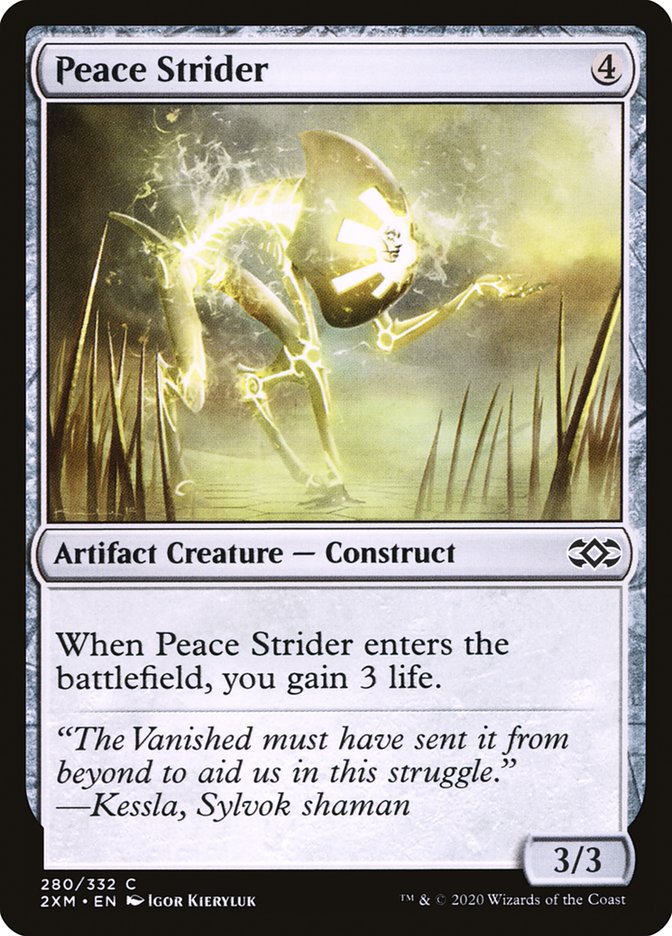 Peace Strider [Double Masters] | Silver Goblin