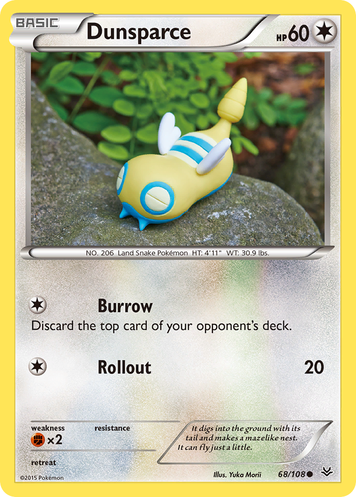 Dunsparce (68/108) [XY: Roaring Skies] | Silver Goblin