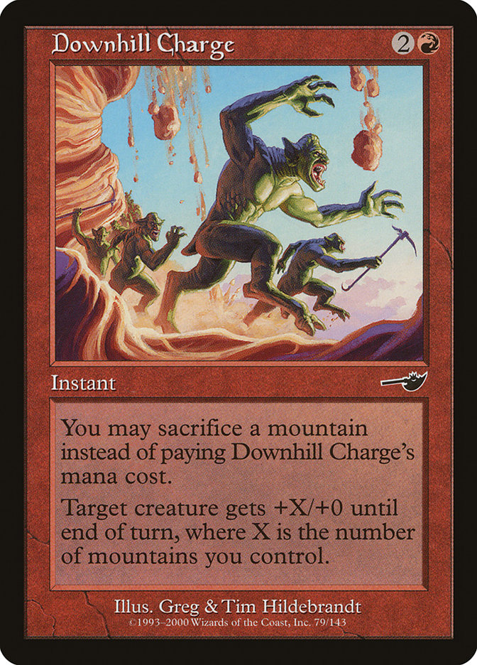 Downhill Charge [Nemesis] | Silver Goblin