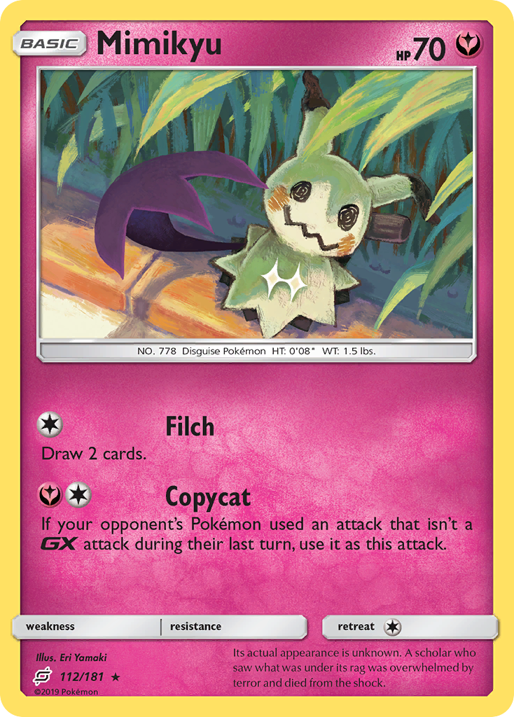 Mimikyu (112/181) [Sun & Moon: Team Up] | Silver Goblin